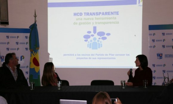 Para transparentar la labor legislativa, se presentó el nuevo portal web del Concejo Deliberante