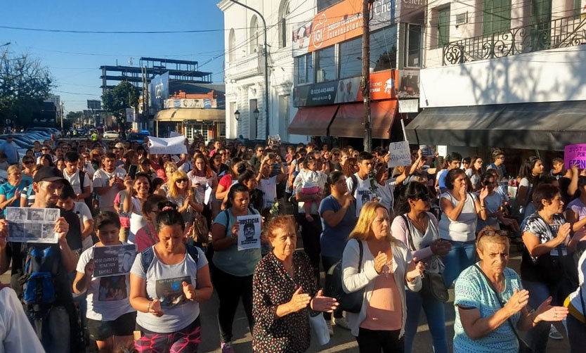 Cientos de personas pidieron justicia en Pilar por el asesinato de Fernando Báez Sosa
