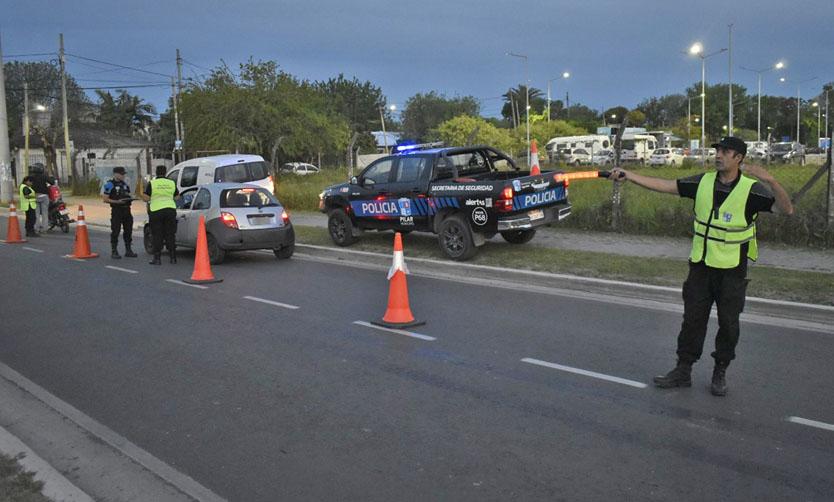 Detienen a 25 personas en un amplio operativo de seguridad en Pilar