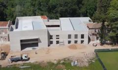 La construcción del edificio de la Universidad de Pilar entra en la etapa final