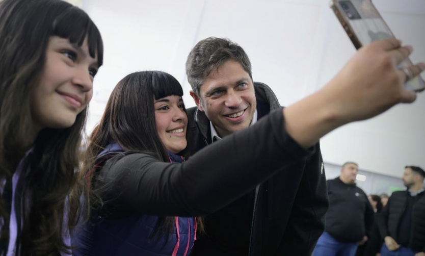 Kicillof: "No vamos a parar hasta que todos accedan a una escuela digna"