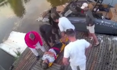 Una mujer fue baleada mientras paseaba en lancha en un arroyo de Escobar