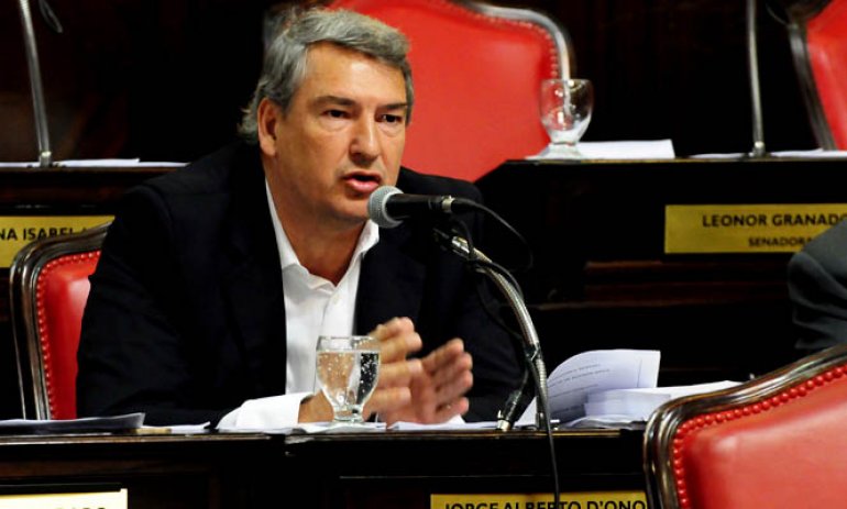 Jorge D’Onofrio denunciará ante la justicia a Elisa Carrió