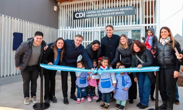 Achával y Katopodis inauguraron un nuevo Centro de Desarrollo Infantil en Pilar
