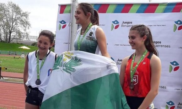 Juana Souto consiguió la primera medalla para Pilar en los Juegos Bonaerenses