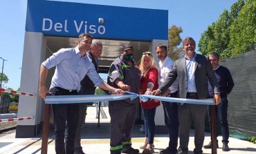Quedó inaugurada la nueva estación Del Viso del Belgrano Norte