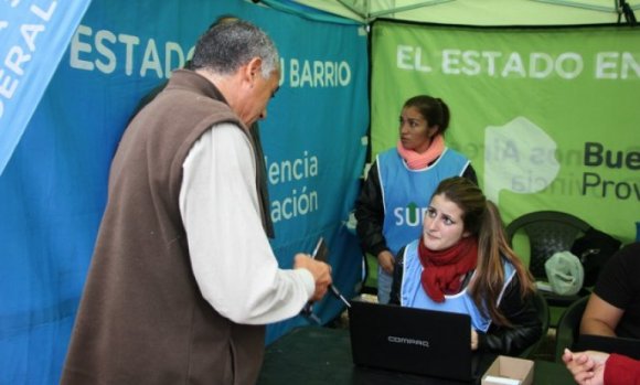 El Estado en tu Barrio, en Manuel Alberti