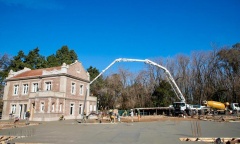 Avanza la construcción del edificio de la Universidad Nacional de Pilar