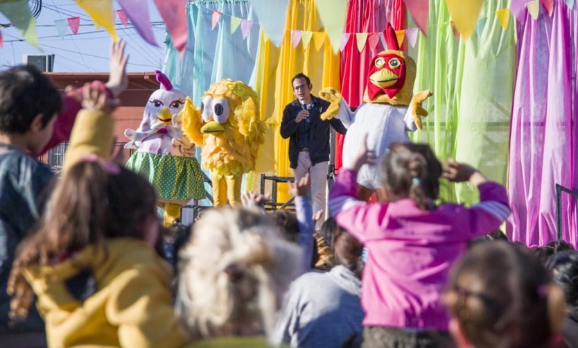 Iniciaron los festejos por el Día del Niño en los barrios de Pilar