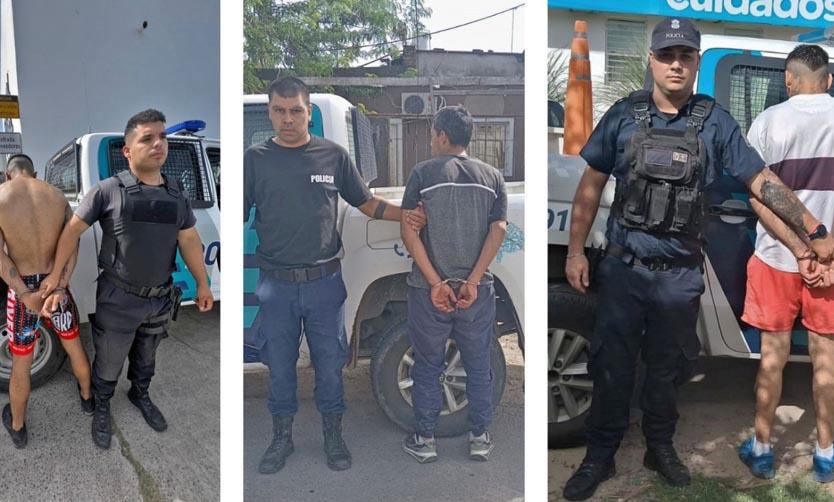 Robaron un camión cargado de electrodomésticos pero fueron captados por las cámaras: 4 detenidos