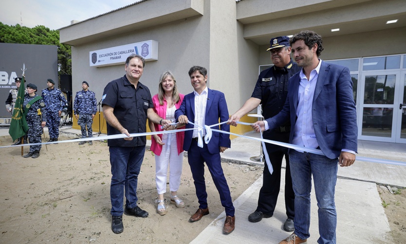 Kicillof: "Vamos a seguir invirtiendo para mejorar la seguridad en la Provincia"