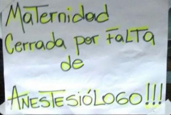 La maternidad de Derqui cerró por falta de anestesistas