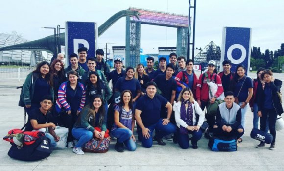 Estudiantes de dos Escuelas Técnicas dijeron presente en un mega evento tecnológico