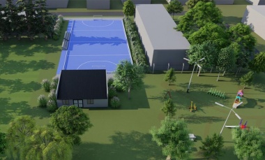 El intendente Achával presentó plan de obras para el barrio Río Luján
