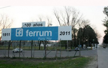 Denuncian que la empresa Ferrum suspendió a casi 500 empleados