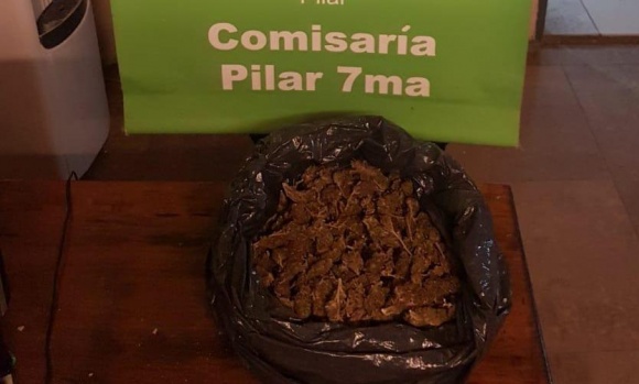 Incautan casi medio kilo de marihuana en un operativo policial