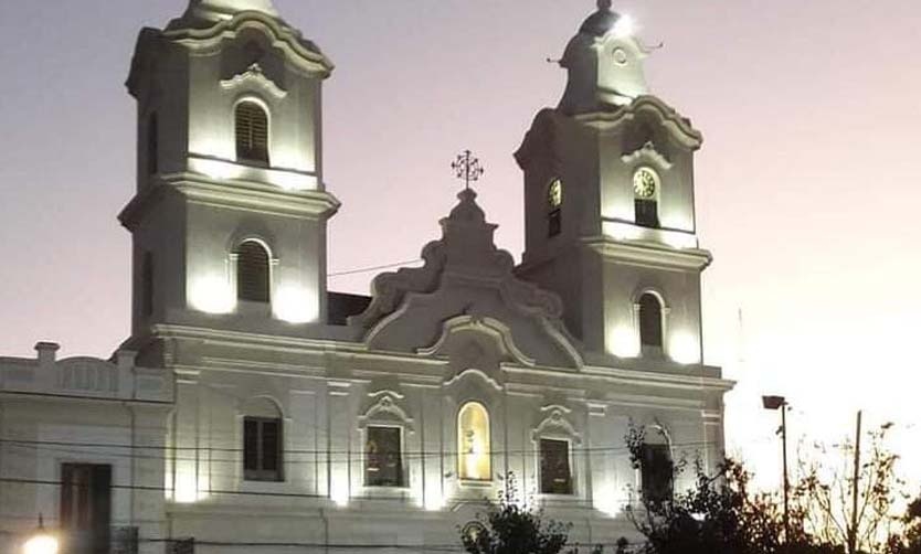 Finalizaron las obras de restauración de la Parroquia de Pilar