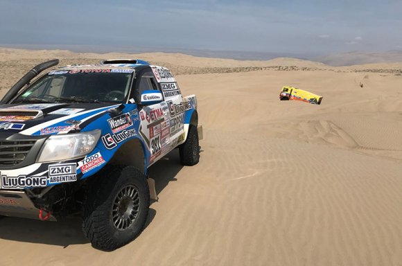 Naivirt sigue por buen camino en el Rally Dakar 2018