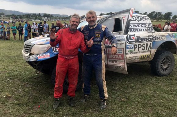 Roberto Naivirt completó el Rally Dakar 2018
